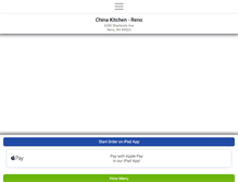 Tablet Screenshot of chinakitchenreno.com